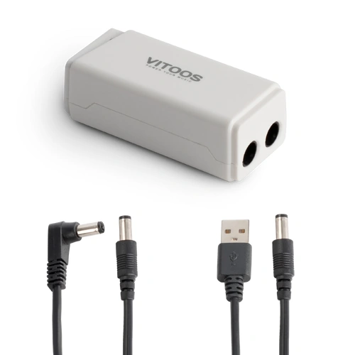 VITOOS 5-18V to 2x9V Converter PB9 Dual Power Converter Pedal Power Splitter