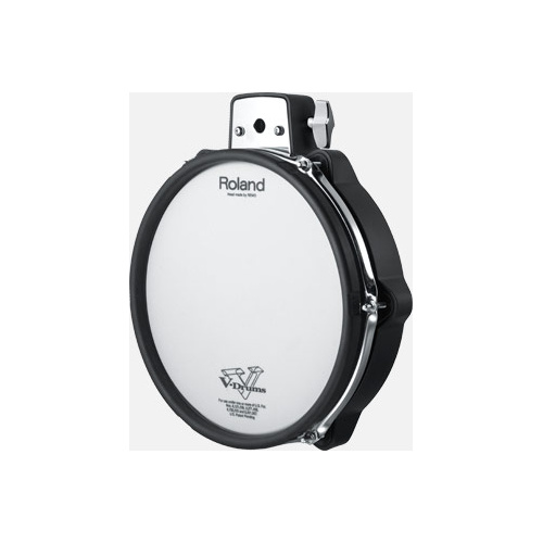 ROLAND PDX-100 V-Pad 10" - Lightweight Mesh Head, Dual-Trigger Sensor, Tensionable Head, Metal Rim, Versatile Dual-Mounting for V-Drums