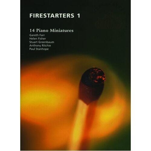 Firestarters 1 Piano Miniatures 14 Softcover Book/CD