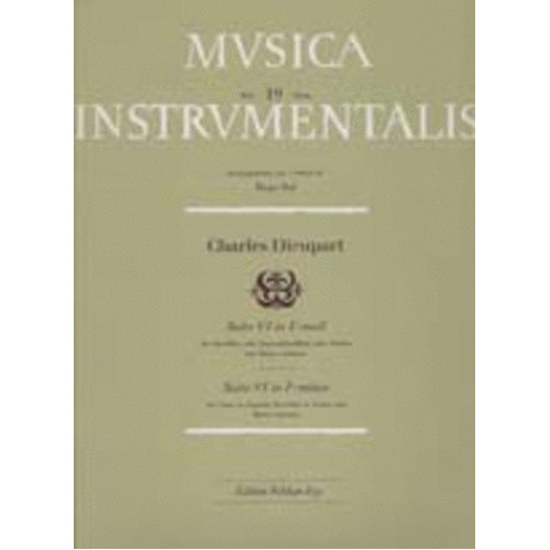 Suite No 6 F Min Des Or Violin/Piano Book