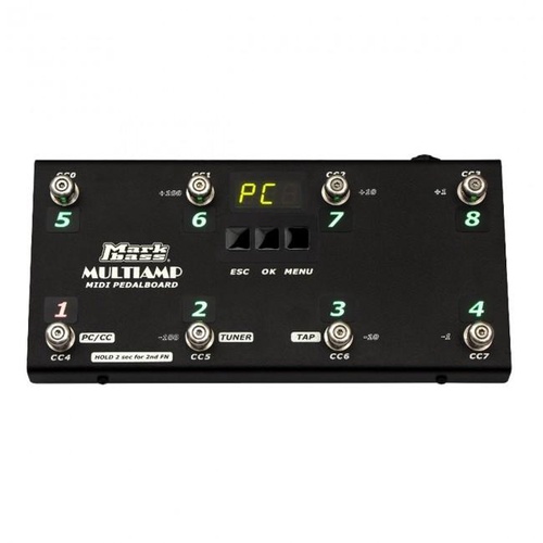 Mark Bass Programmable MIDI Pedalboard for Multiamp