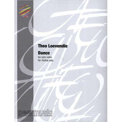Loevendie - Dance For Solo Violin (Softcover Book)