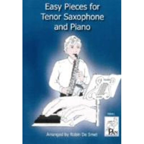 Easy Pieces for Tenor Saxophone by Robin de Smet - 11 Short Pieces for Saxophone and Piano