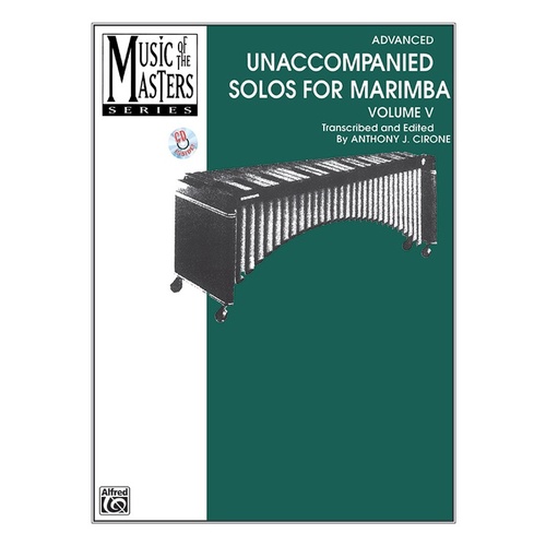 Unaccompanied Solos For Marimba Book 5