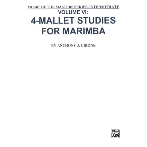 Mallet Studies 4 For Marimba Book 6