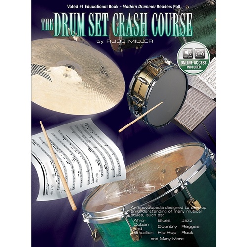 Drumset Crash Course Book/CD