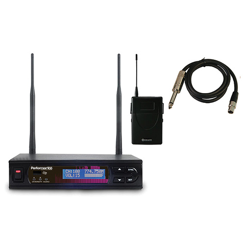 Chiayo PERFORMER100G Performer-100 Guitar Wireless System