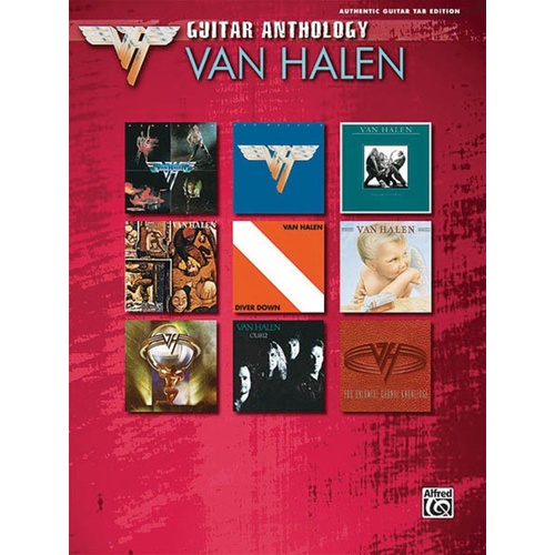 Van Halen Guitar Anthology Guitar TAB Book