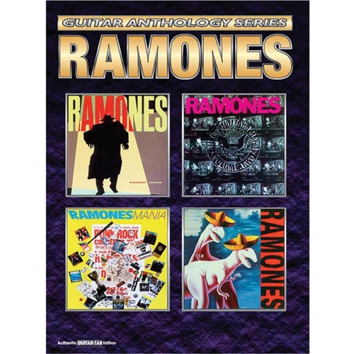 Ramones Guitar Anthology Guitar TAB Book