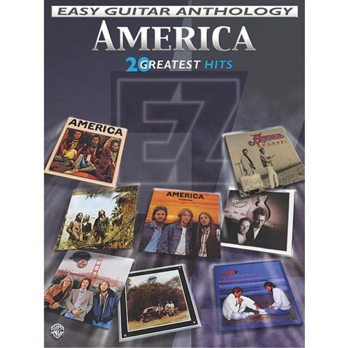 America Easy Guitar Anthology Guitar TAB Book