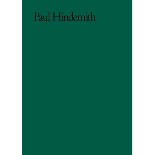 Hindemith - Mathis Der Maler Vol C Score (Hardcover Book) Book