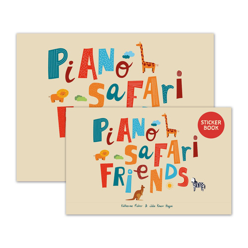 Piano Safari Friends Student Pack Bundle (Softcover Books) 