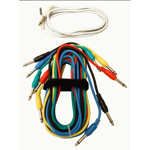 UXL 6PACK 6.3MM JACK 02 MTR PATCH CABLE