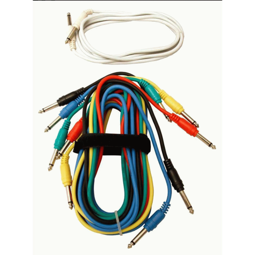 UXL 6 Pack 6.3mm Jack 02 Meter Patch Cable