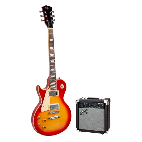 SX Electric Guitar & Amplifier Package - Left Hand 
