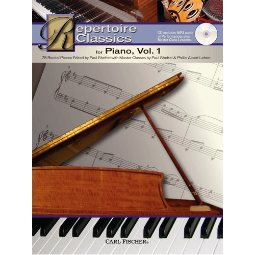 Repertoire Classics for Piano Volume 1 Book/CD