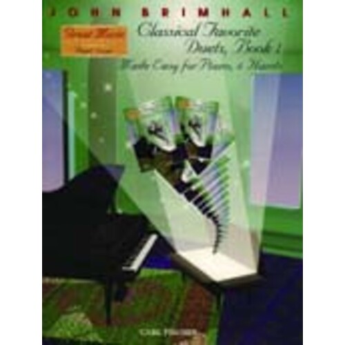 Classical Favourite Duets Book 1 Arr Brimhall Easy Piano (Softcover Book)