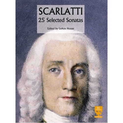 Scarlatti 25 Selected Sonatas for Piano by Domenico Scarlatti, Carl Fischer, 96 Pages