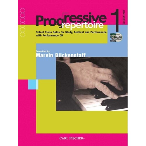Progressive Repertoire 1 Softcover Book/CD