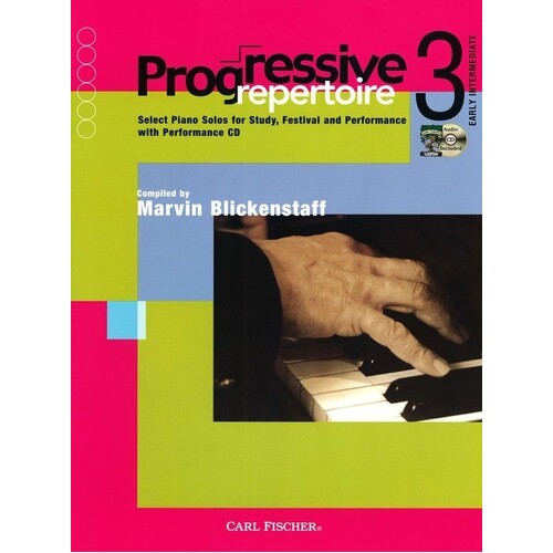 Progressive Repertoire 3 Softcover Book/CD