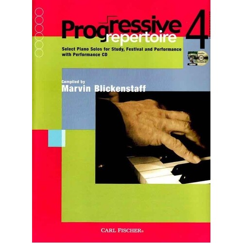 Progressive Repertoire 4 Softcover Book/CD