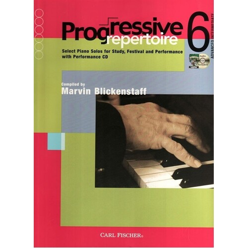 Progressive Repertoire 6 Softcover Book/CD