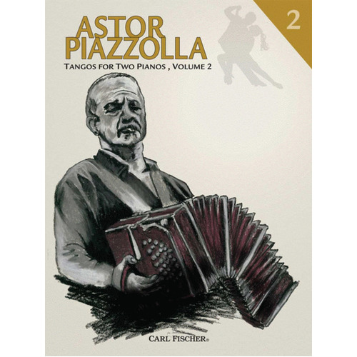 Astor Piazzolla Tangos For Two Pianos Book 2 2P 4H Book