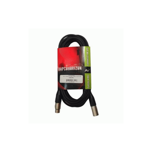 Rapco 6 Metre High-Z Mono Jack to Female XLR Microphone Cable