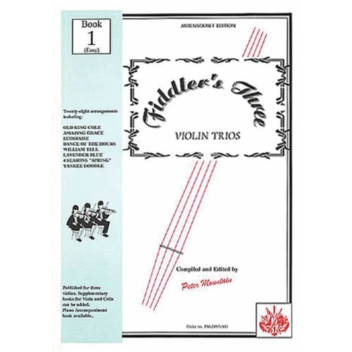 Fiddlers Three Book 1 Violin Book