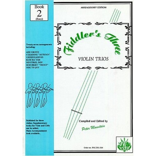 Fiddlers Three Book 2 Violin Book