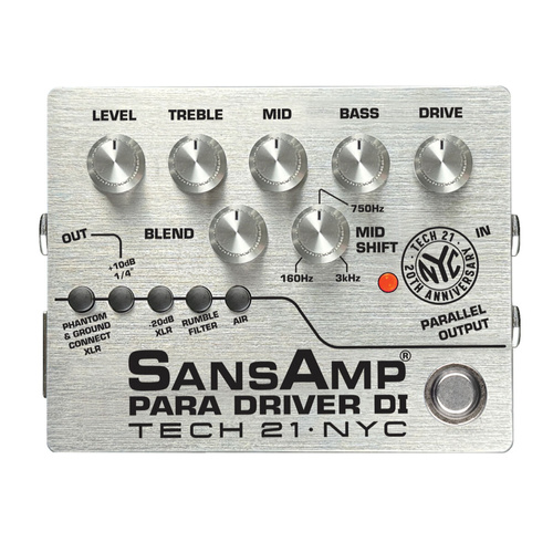 SansAmp Para Driver DI 20th Anniversary Limited Edition PMDI-20