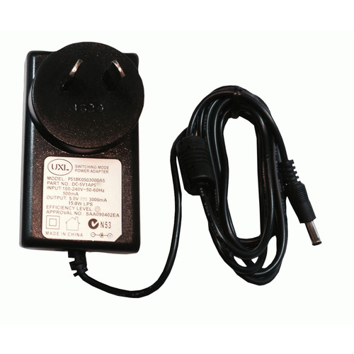 UXL 02Mtr 3.5 Stereo Jack To Two 6.3 Stereo Jacks