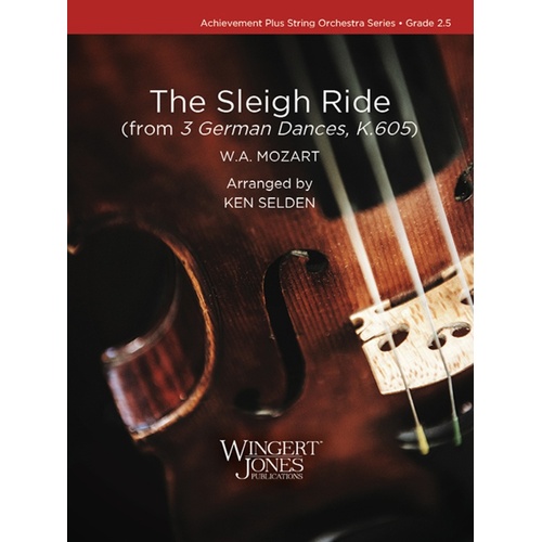 The Sleigh Ride From 3 German Dances K 605 So2 Sc/Pts Score/Parts