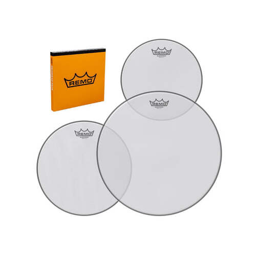 REMO Silent Stroke Fusion Plus Drumhead Pack PP-2262-SN