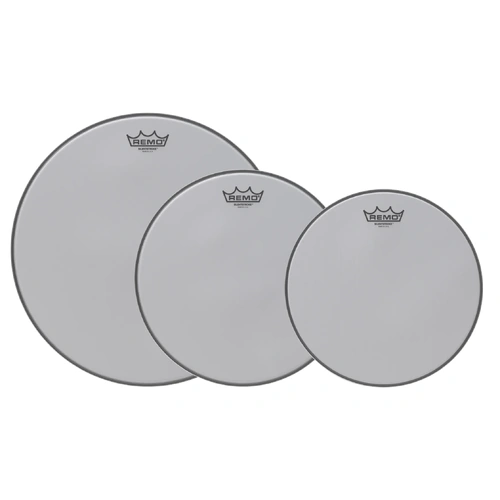 Remo Pro Pack Silent Stroke Rock Drum Heads - 12", 13", 16" Batter Heads