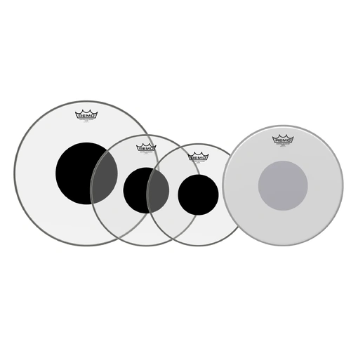 Remo Pro Pack Controlled Sound Clear Rock Drum Heads 12", 13", 14", 16