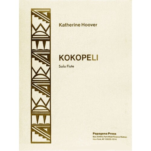 Hoover - Kokopeli Flute Solo (Softcover Book)