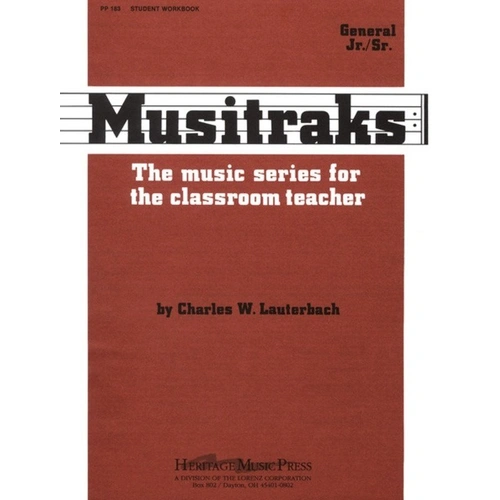Musitraks Jr/Sr Student Workbook