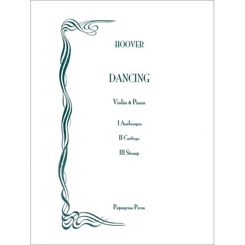 Hoover - Dancing For Violin/Piano (Softcover Book)