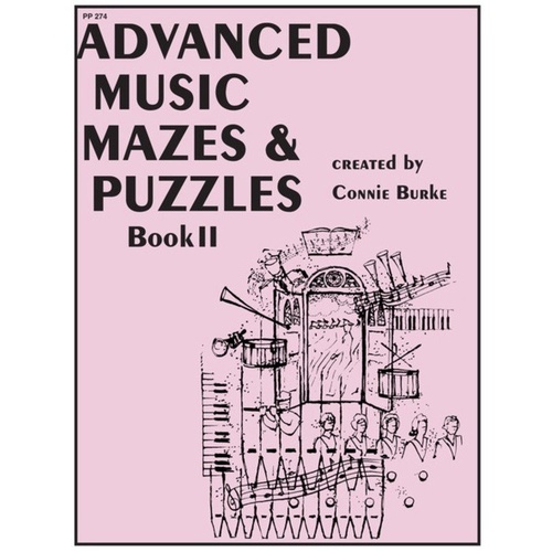 Advanced Music Mazes and Puzzles Book 2