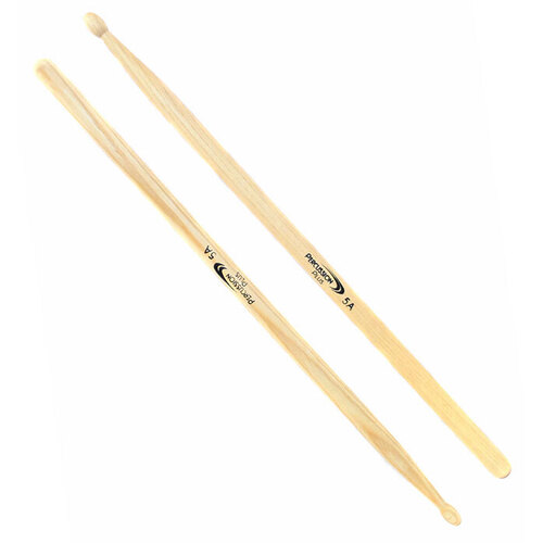 Percussion Plus 5A Hickory Wood Tip Drum Sticks