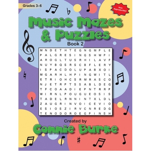 Music Mazes and Puzzles Book 2