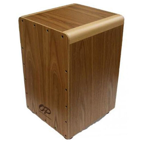 Opus Percussion Wooden Cajon in Ash with Deluxe Carry Bag