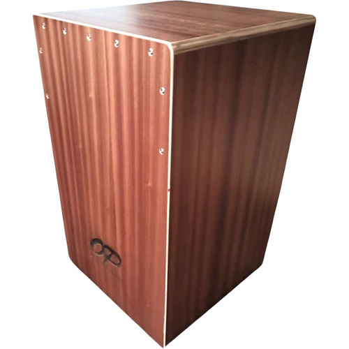 Opus Percussion Sapele Wooden Cajon with Deluxe Carry Bag