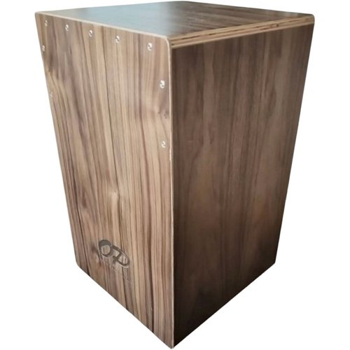 Opus Percussion Walnut Cajon with Deluxe Carry Bag