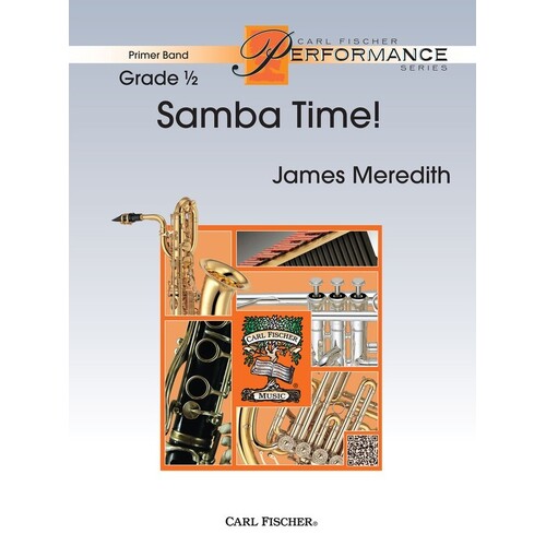 Samba Time! Concert Band0.5 Score/Parts Book