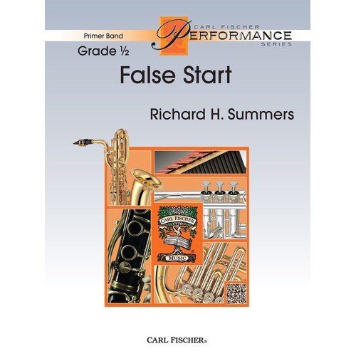 False Start Concert Band0.5 Score/Parts Book