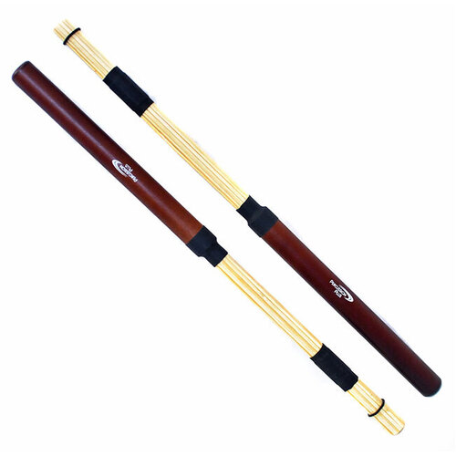 Percussion Plus Bamboo Drum Rods 15mm Head 410mm Length Sold as a Pair