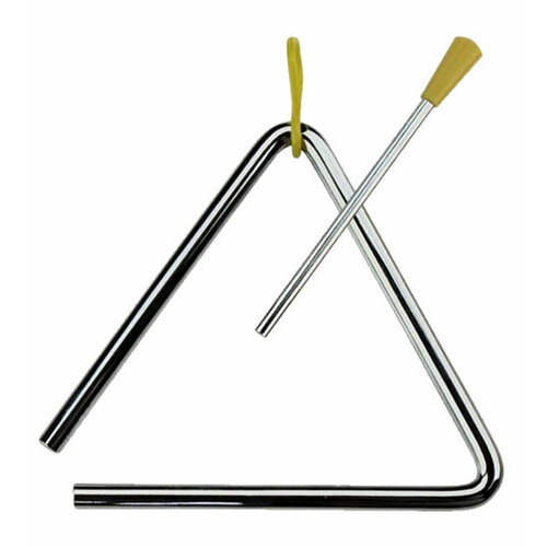 Percussion Plus 10" Metal Triangle with Striker Hand Percussion Sound Effect