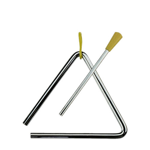 Percussion Plus 6" Metal Triangle with Striker Hand Percussion Sound Effect